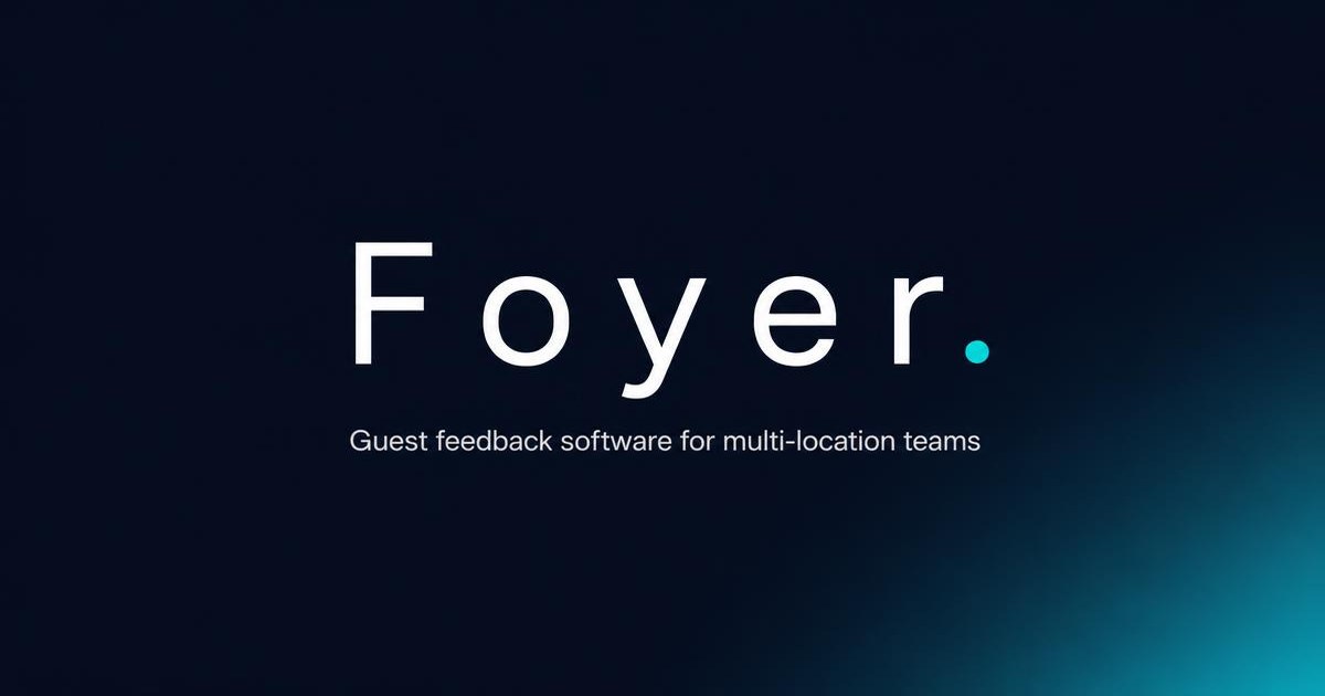 Foyer incident reporting software for retail chains